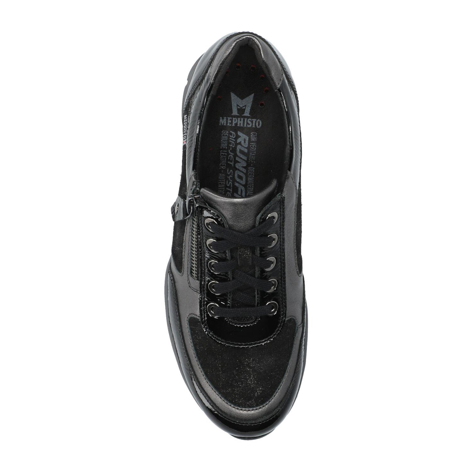 lacets femme modèle Ylona noir - Mephisto